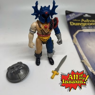 1983 LJN Official Advanced Dungeons & Dragons Warduke Evil Fighter!